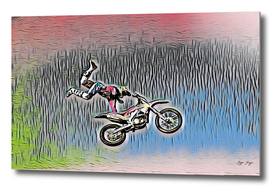 Motocross sticky paper not dry Style Motorbike Recing
