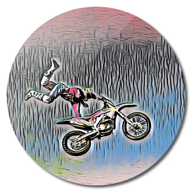 Motocross sticky paper not dry Style Motorbike Recing