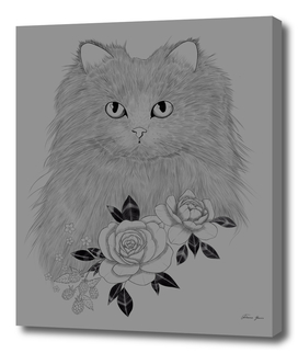 Floral Cat