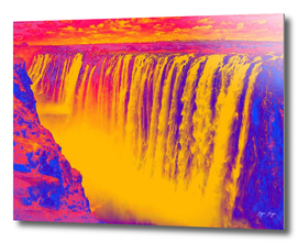 Victoria Falls polar reversal free endless lens panor