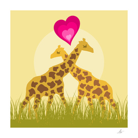 Love a giraffe