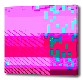 Glitched pixels