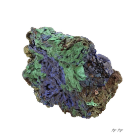 Azurite Malachite Copper Carbonate Hydroxide