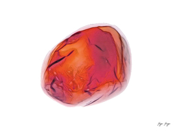 Carnelian Brownish-red Mineral Semi-precious