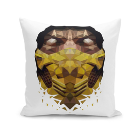 Scorpion Mask Lowpoly Style