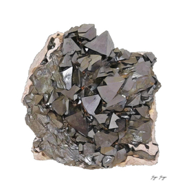 Magnetite Rock Mineral Main Iron Ores Formula Fe3o4