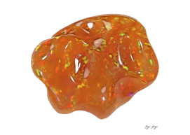 Mexican Fire Opal Hydrated Silica Water Content Weight