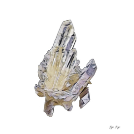 Quartz Hard Crystalline Mineral Composed Silicon