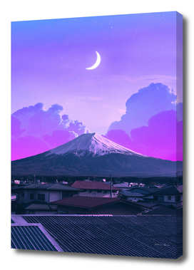 Vaporwave Fuji