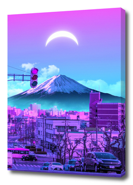 Vaporwave Fuji