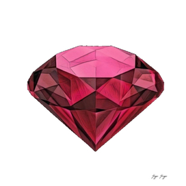 Ruby Blood Red Coloured Gemstone Corundum Gem Sapphires
