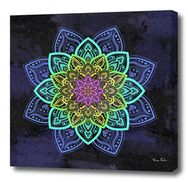 Colorful Energetic Mandala