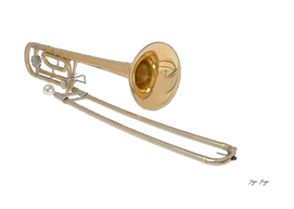 Trombone Brass Vibrating Lips Embouchure Strongly Noi