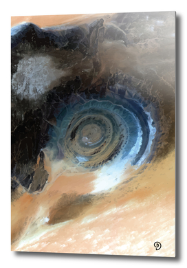 Eye Of Sahara (Mauritanie) - sky view