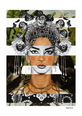 Frida Kahlo's Self Portrait and Maria Callas