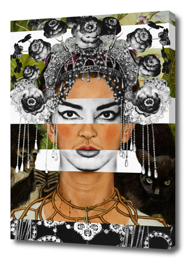 Frida Kahlo's Self Portrait and Maria Callas