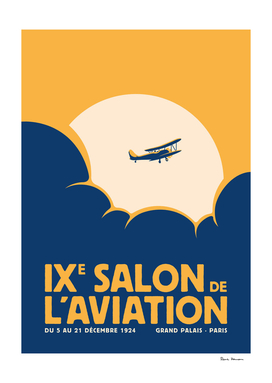 Salon de l'aviation (yellow)