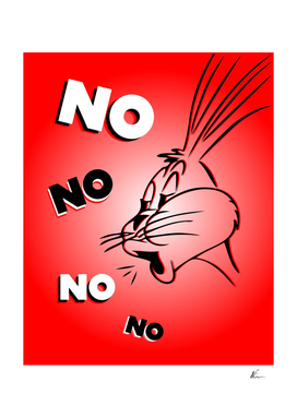 Bugs Bunny  | No | Meme | Pop Art