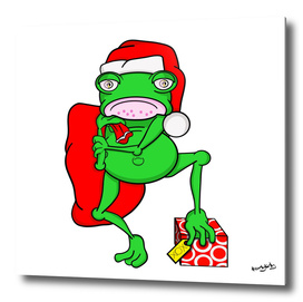 Santa Frog