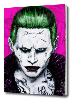 Joker - Ink & Digital Portrait