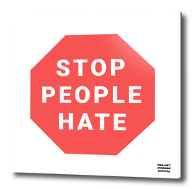 stop peoplel hate