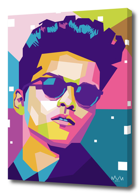 Bruno mars Pop-art