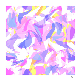 abstract, pink, dancing triangles, holiday, seamless pattern
