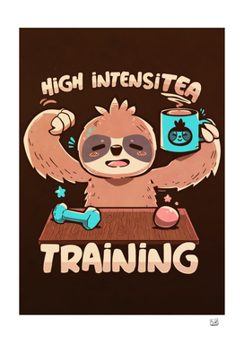 High IntensiTEA Training Sloth