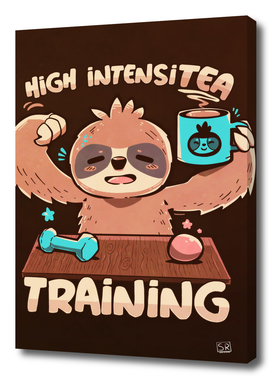 High IntensiTEA Training Sloth