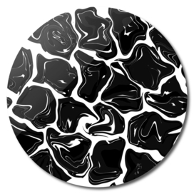 black diamonds, minimalism, black and white, abstract art