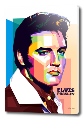 Elvis Prasley Popart Style