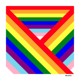LGBTQ+ Equality Pattern Square