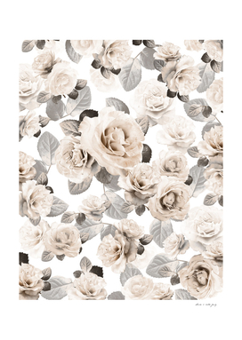 Vintage Rose Glam #4 #floral #decor #art
