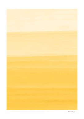 Touching Yellow Watercolor Abstract #1 #painting #decor #art