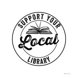 support your local library