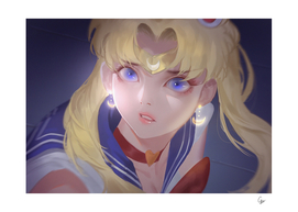 Sailor Moon art print