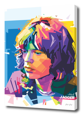 Mick Jagger Popart