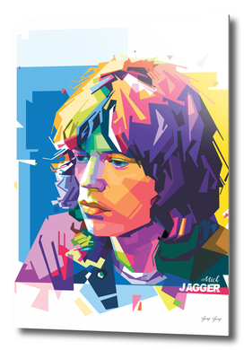 Mick Jagger Popart