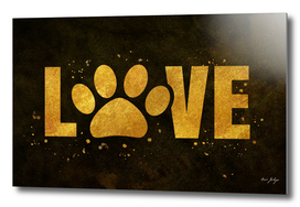 Dog Lover - golden art