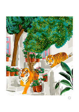 Tigers in Greece
