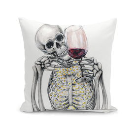 Wine o'clock_Skeleton