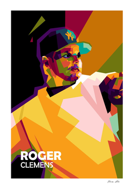 Roger Clemens in popart