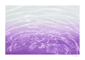 Soft Purple Gray Ocean Dream #1 #water #decor #art