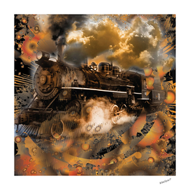 Steam Locomotive 3d