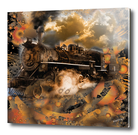 Steam Locomotive 3d