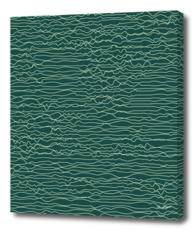 Abstract Lines 01 - Forest Green