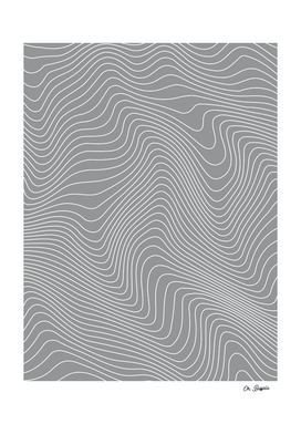 Abstract Lines 02 - Gray