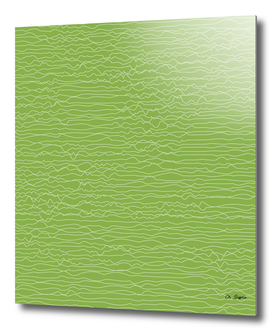 Abstract Lines 01 - Green