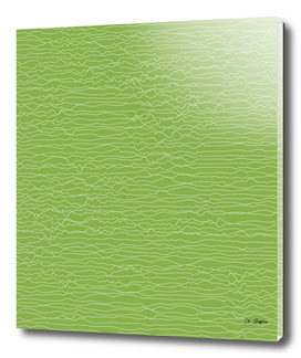 Abstract Lines 01 - Green