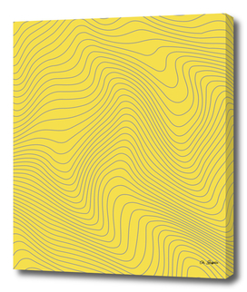 Abstract Lines 02 - Yellow